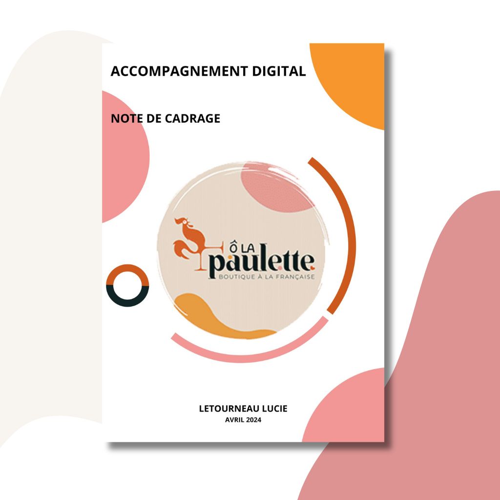 Note de cadrage Ô la Paulette