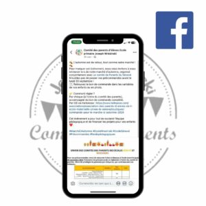 Facebook Comité de parents Wresinski